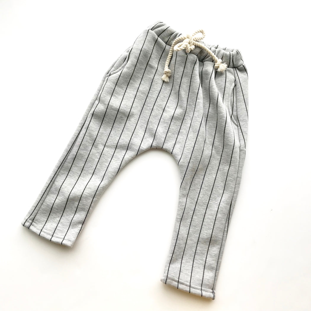 Jack harem pants (gray stripes)