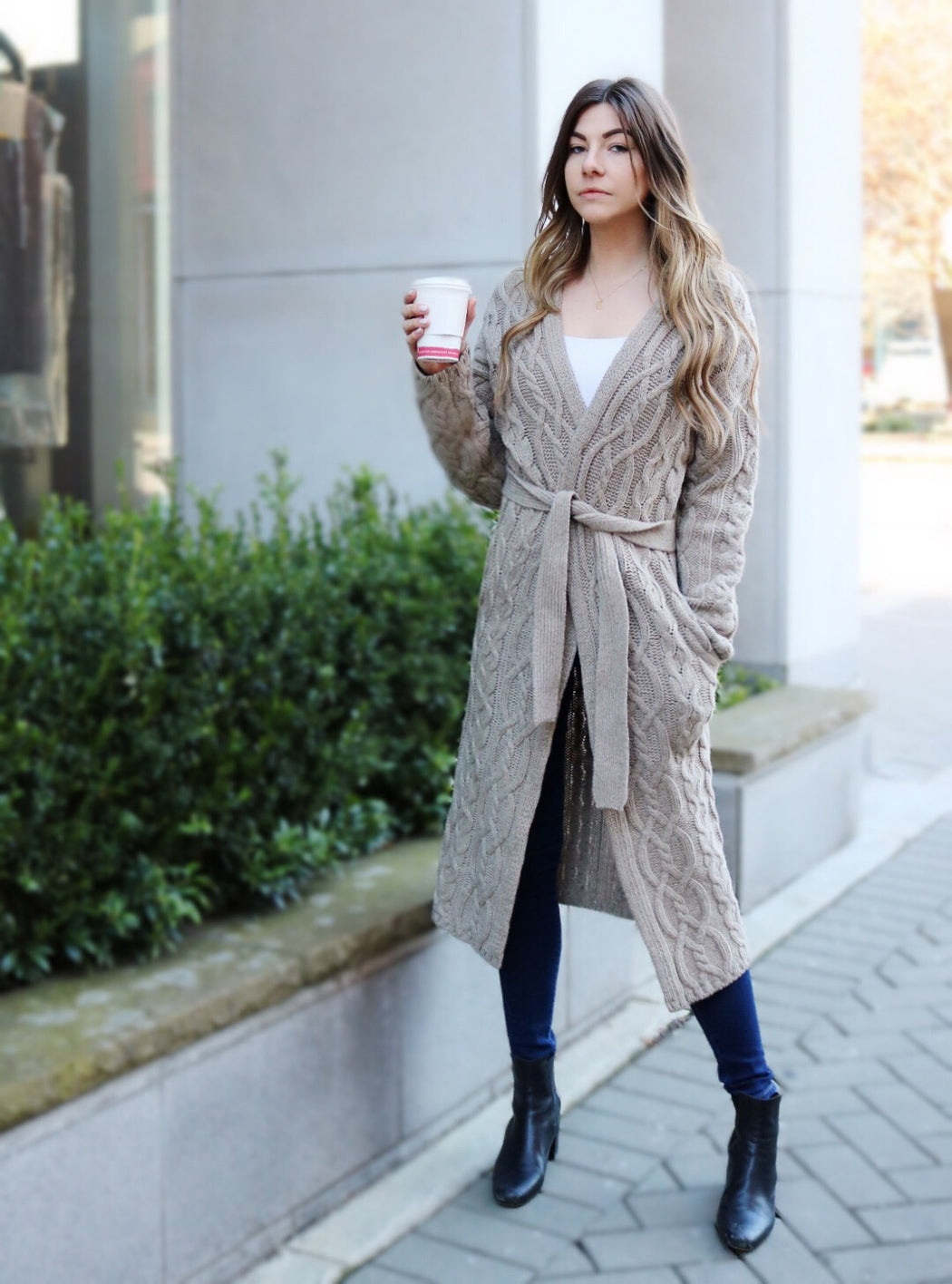Wool cardigan