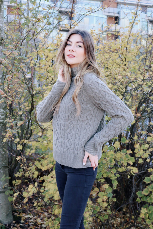 Wool turtleneck